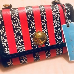⭐️HOST PICK⭐️Draper James NWT Floral/Stripe Bag